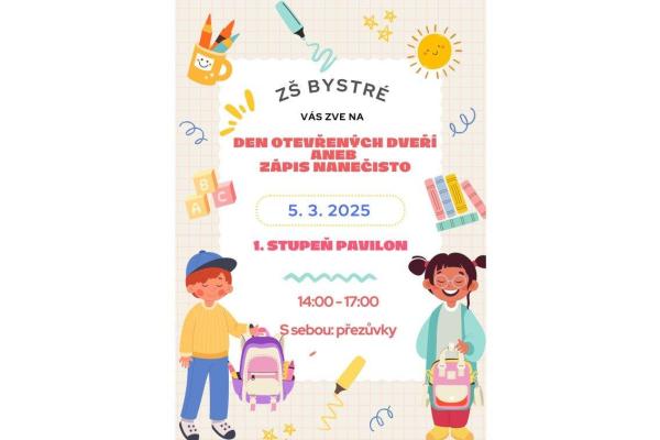 Den otevřených dveří aneb Zápis nanečisto