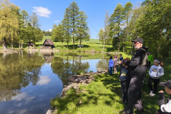S Jakubem na rybách