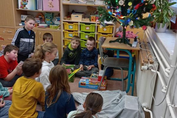 Ježíšek ve školní družině