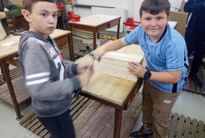 projekt dílny - výroba budky