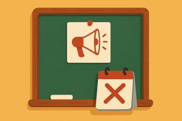 Sdělení o zkrácení období školního vyučování 2025/2026