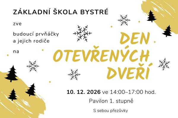 Den otevřených dveří pro budoucí prvňáčky